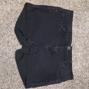 Wax Jean black shorts